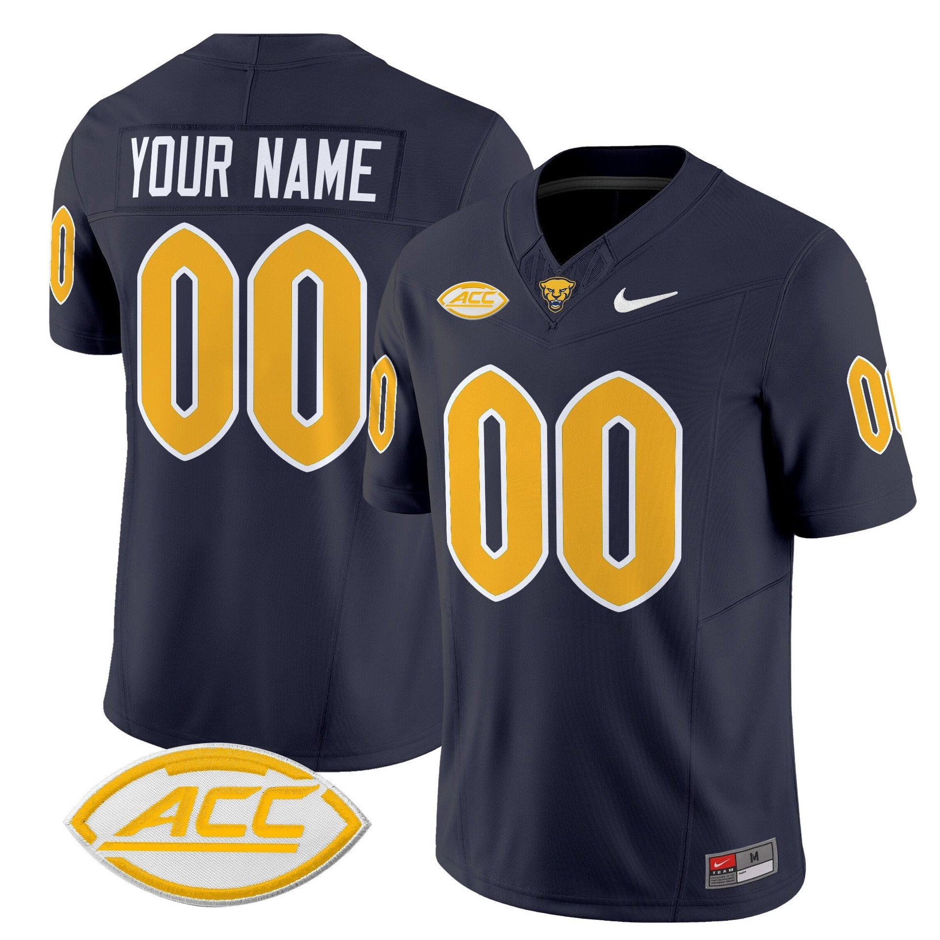 Custom Pittsburgh Panthers Jersey Name, Number 2025 Limited Stitched