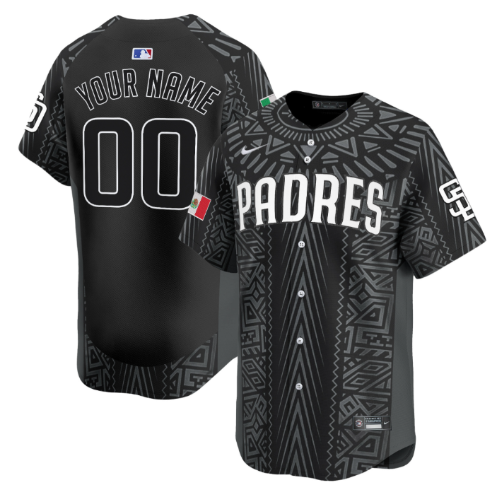 Custom San Diego Padres Jersey 2025 Armed Forces Day Vapor Stitched
