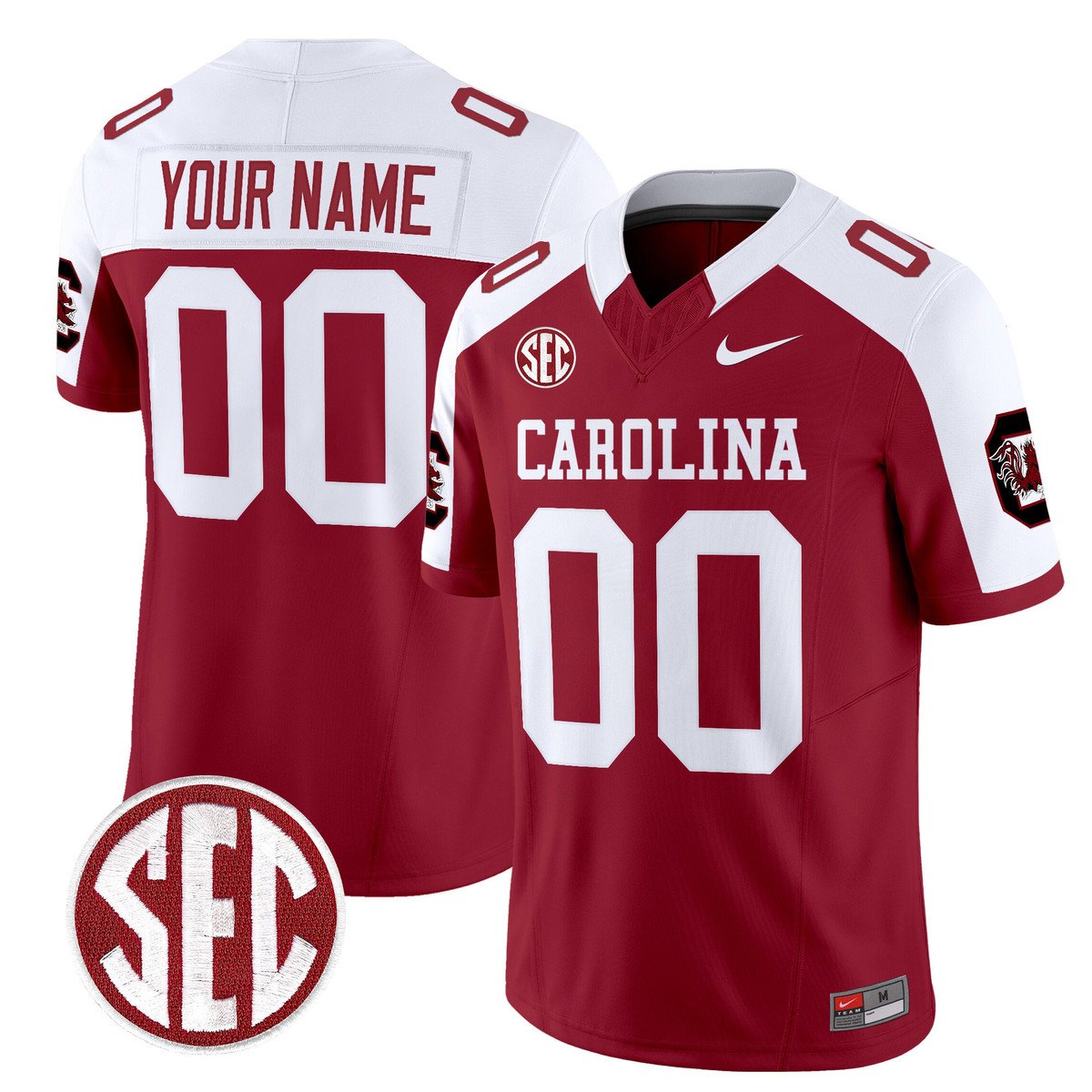 Custom South Carolina Gamecocks Jersey 1980 Throwback Rebrand 2026