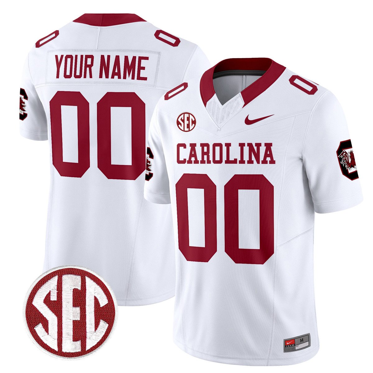 Custom South Carolina Gamecocks Jersey 1980 Throwback Rebrand 2026