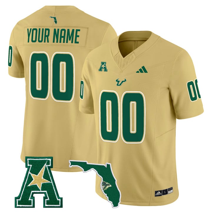 Custom South Florida Bulls Jersey 2025 Vapor Limited Stitched