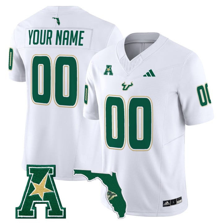 Custom South Florida Bulls Jersey 2025 Vapor Limited Stitched