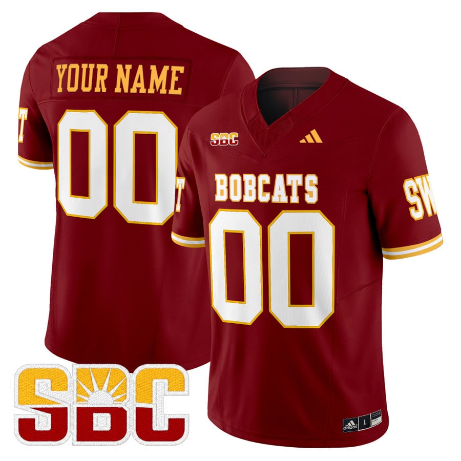 Custom Texas State Bobcats Jersey Name, Number 2025 Limited Stitched