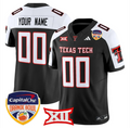 Custom Texas Tech Red Raiders Jersey 2025 Orange Bowl V2 Limited Stitched
