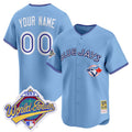 Custom Toronto Blue Jays Jersey 1993 World Series Throwback Stitched
