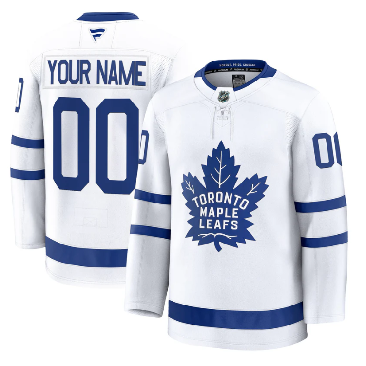 Custom Toronto Maple Leafs Jersey Name, Number Timeless Stitched 2025