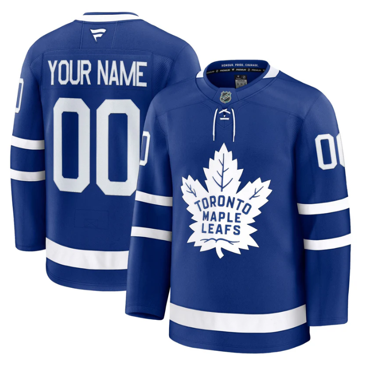 Custom Toronto Maple Leafs Jersey Name, Number Timeless Stitched 2025