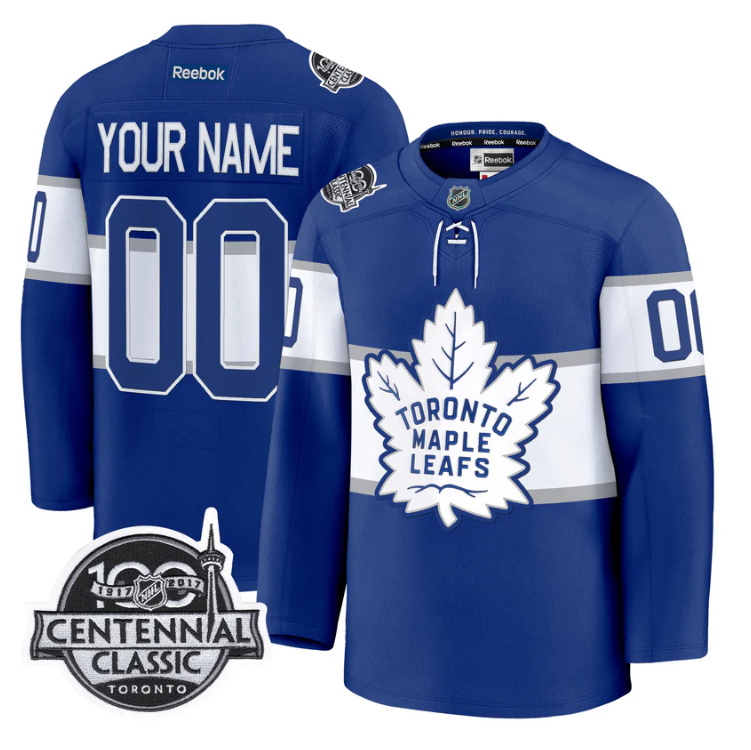 Custom Toronto Maple Leafs Jersey Name, Number Timeless Stitched 2025