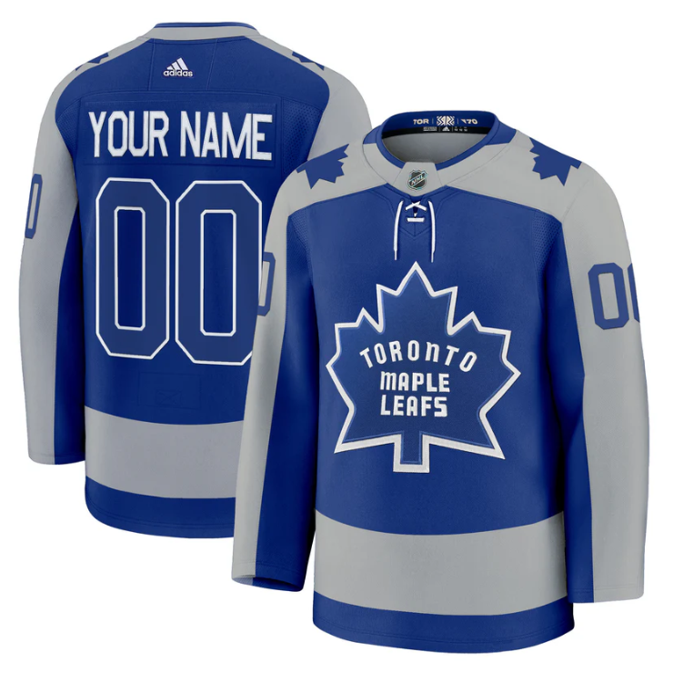 Custom Toronto Maple Leafs Jersey Name, Number Timeless Stitched 2025
