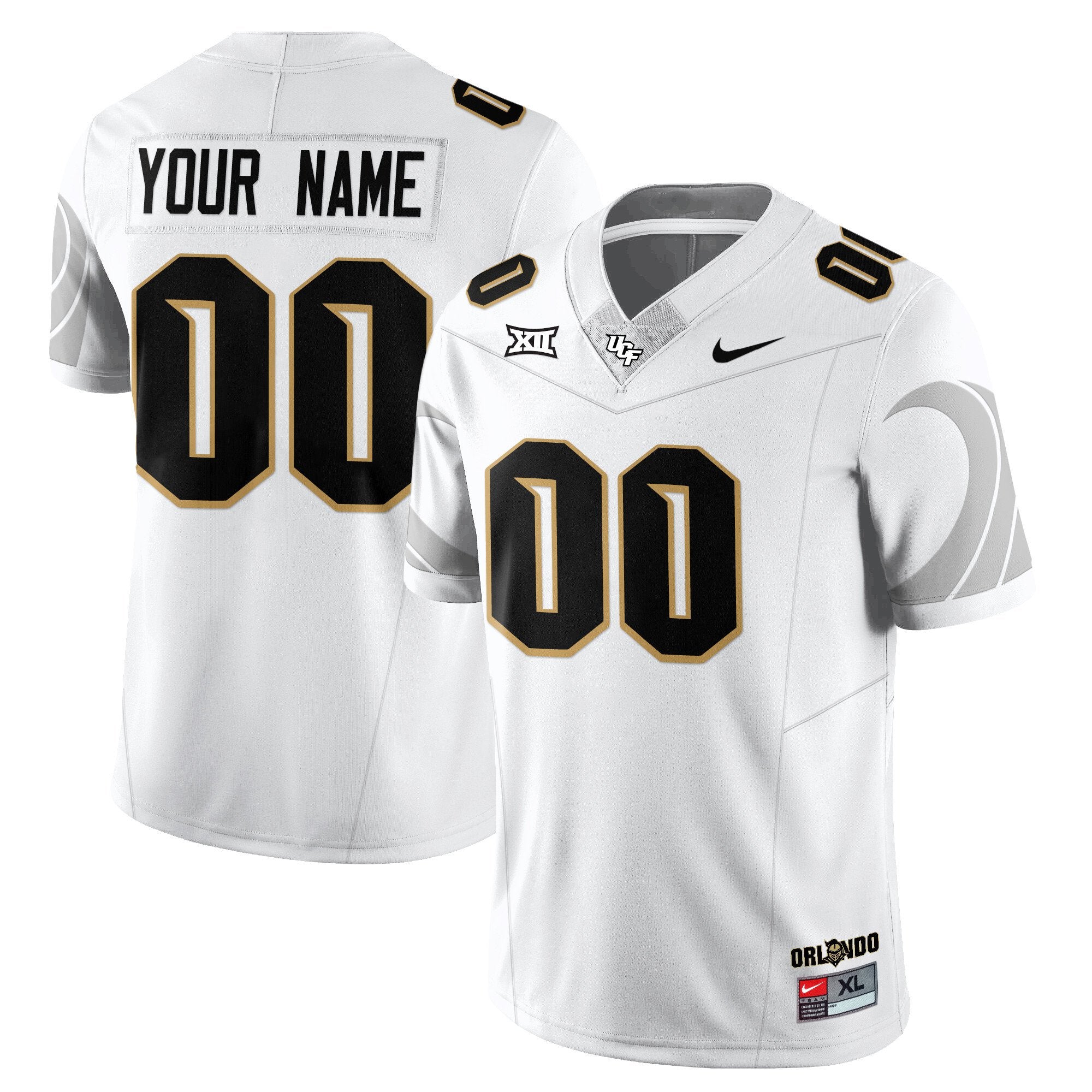 Custom UCF Jersey Name, Number Football 2025 Core Uniforms Stitched