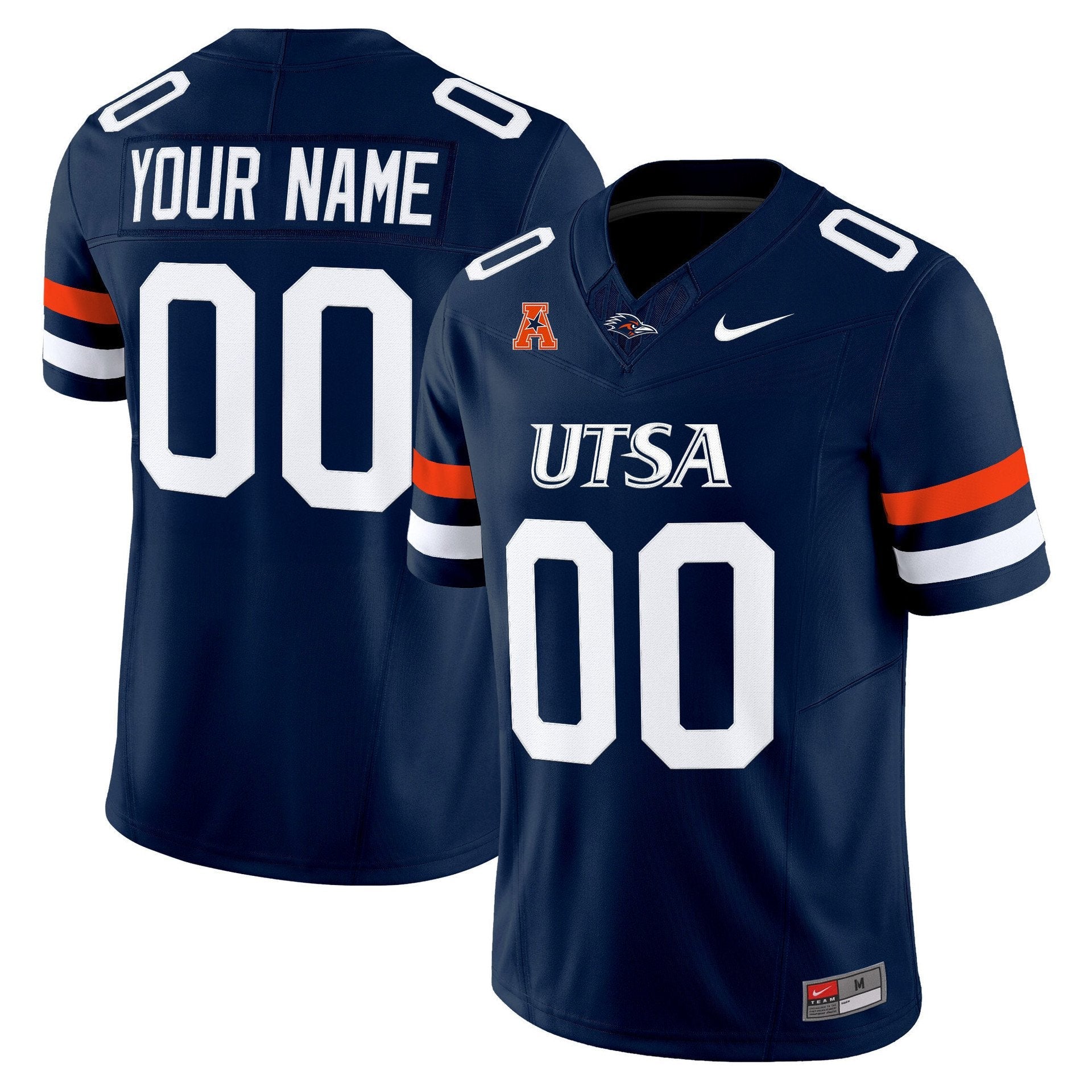 Custom UTSA Roadrunners Jersey Name, Number 2025 Vapor Limited Stitched