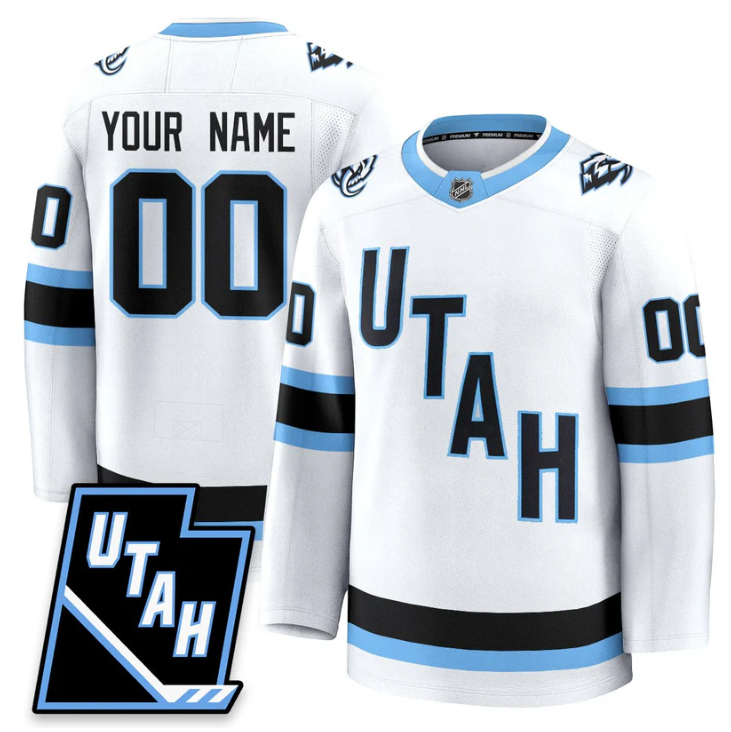 Custom Utah Hockey Jersey Mammoth 2025 Limited All Stitched