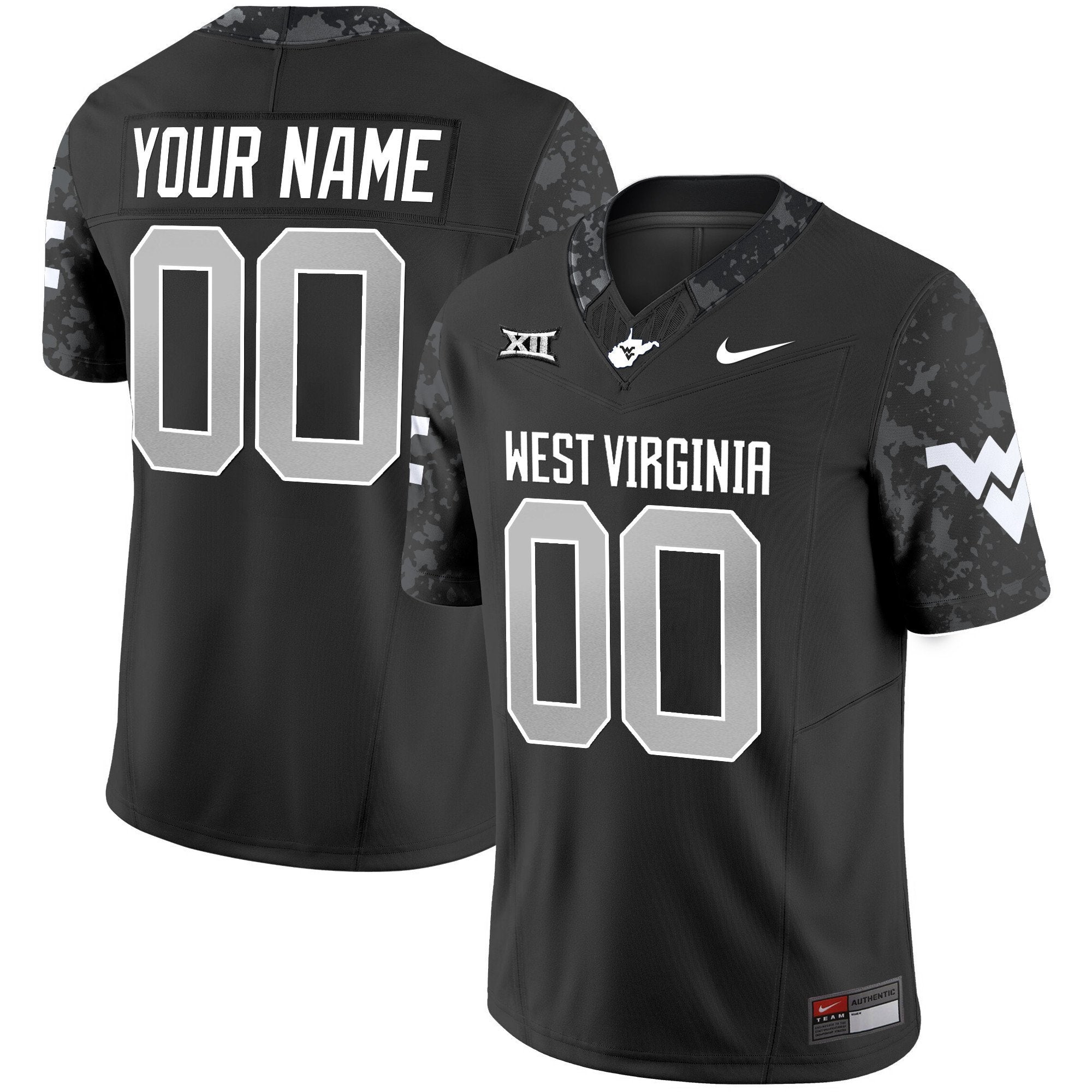 Custom West Virginia Mountaineers Jersey Name, Number 2025 Stitched