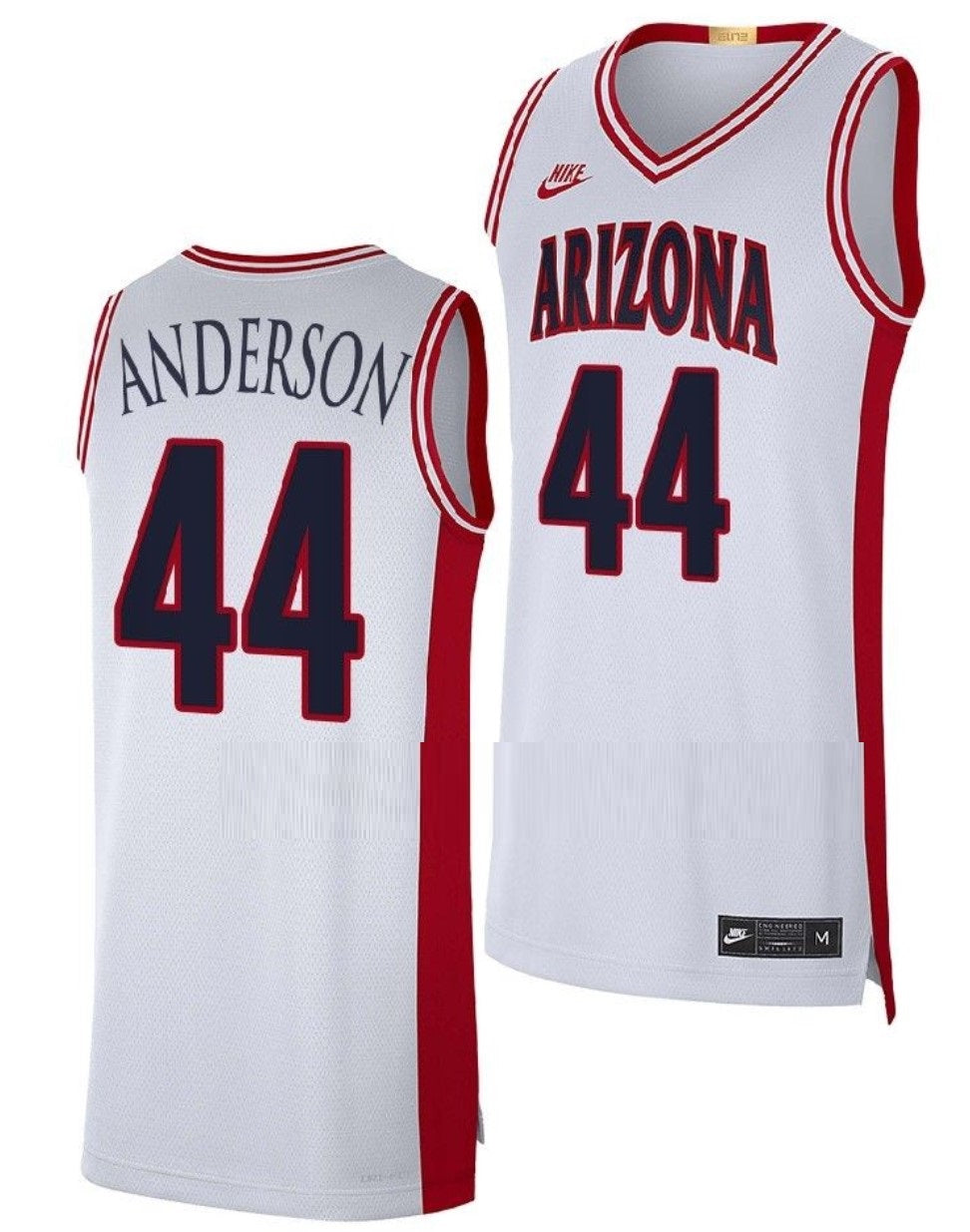 Dylan Anderson Jersey Arizona Wildcats College Basketball Limited #44