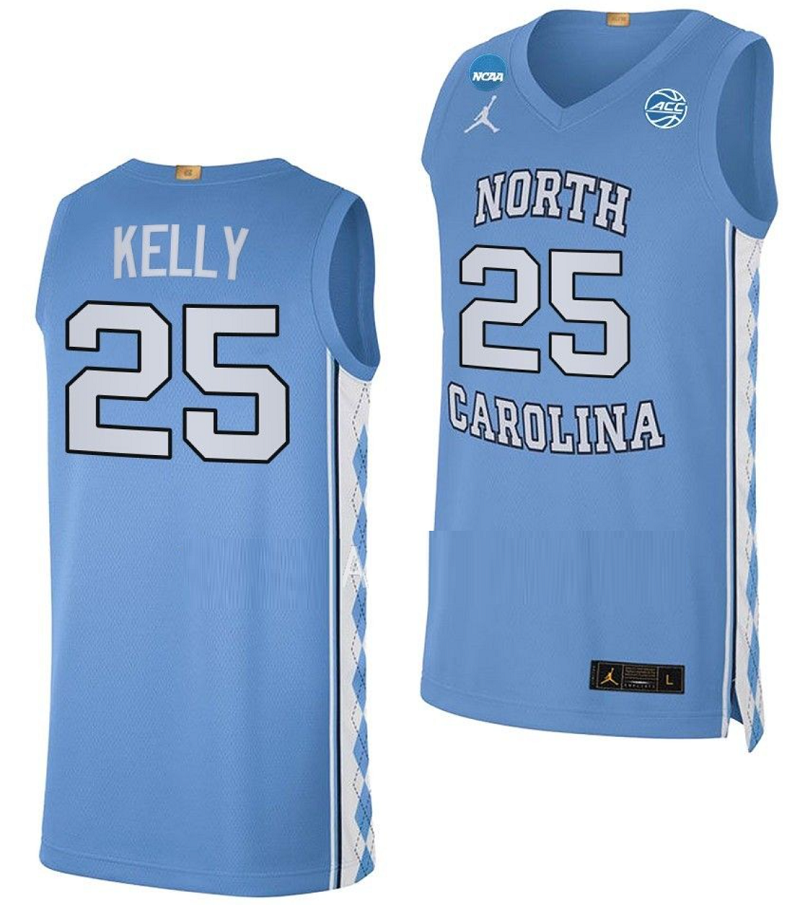 Deja Kelly Jersey #25 North Carolina Tar Heels College Basketball