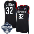 Donovan Clingan Jersey #31 UConn Huskies 2023 National Champions College Basketball