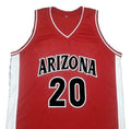 Damon Stoudamire Jersey #20 College Basketball Sewn Red