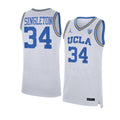 David Singleton Jersey #34 UCLA Bruins NCAA College Basketball Jerseys White