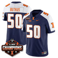 Dick Butkus Jersey #50 Illinois Fighting 2025 Music City Bowl Champions Stitched