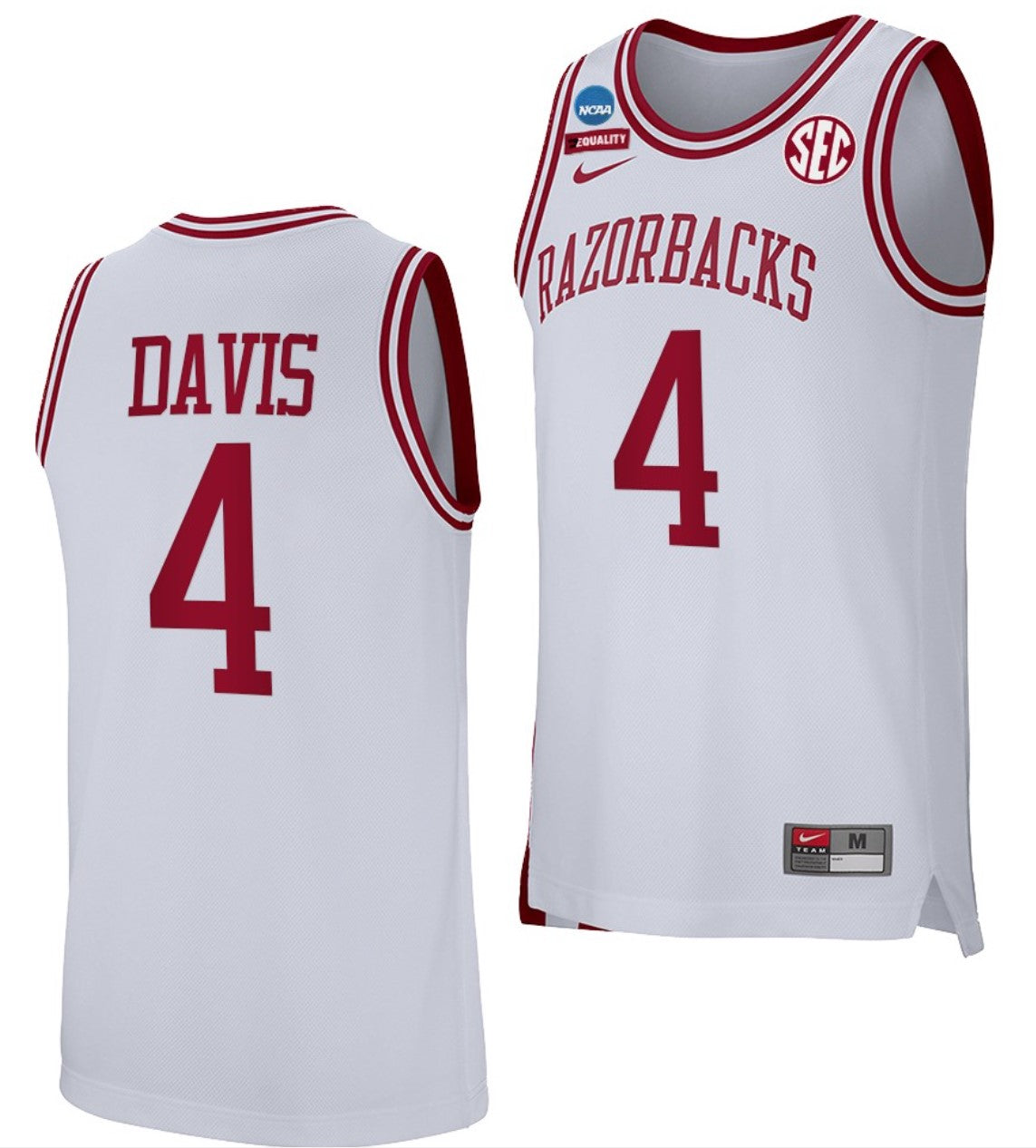 Davonte Davis Jersey Arkansas Razorbacks College Basketball 100 Season #4