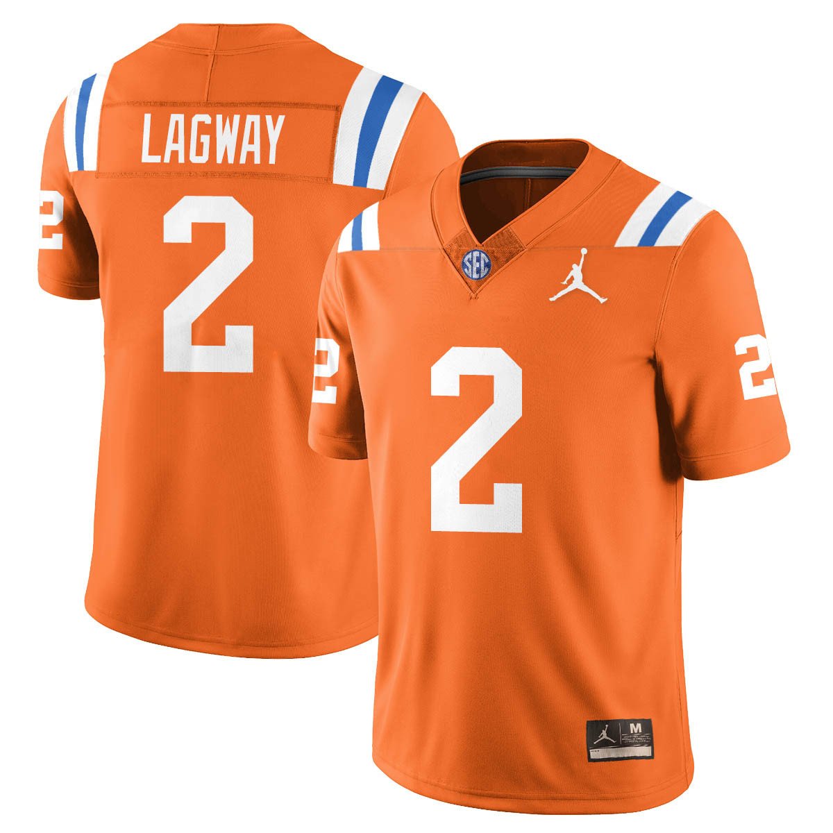 DJ Lagway Jersey #2 Florida Gators Bring Back 1960s Throwback Stitched