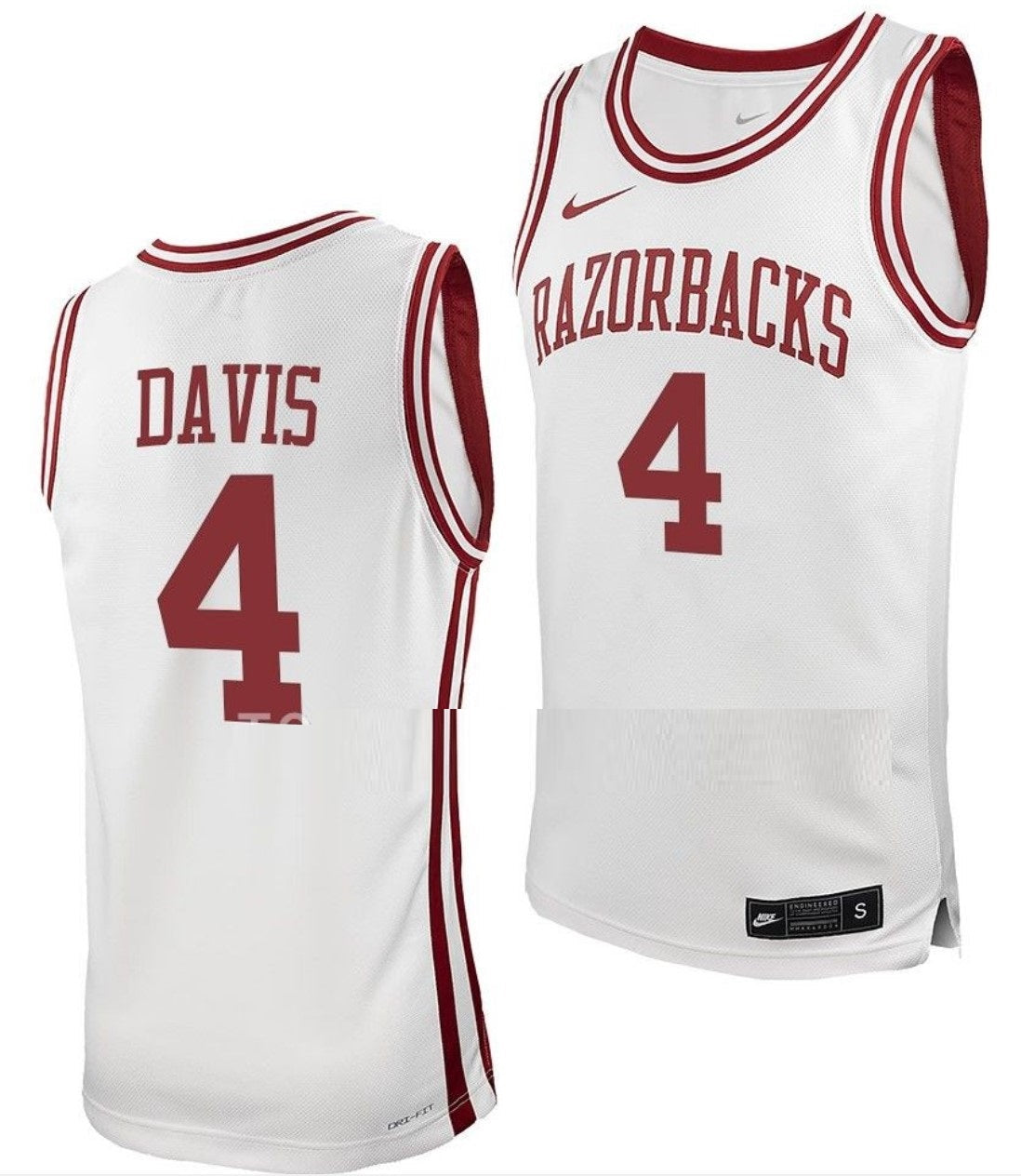 Davonte Davis Jersey Arkansas Razorbacks College Basketball 100 Season #4