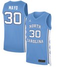 Dante Mayo Jersey #30 North Carolina Tar Heels Basketball Blue