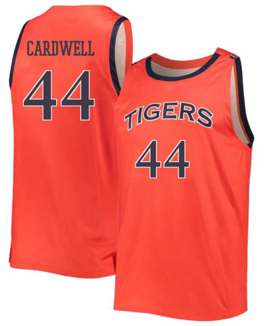 Dylan Cardwell Jersey Auburn Tigers College Basketball #44