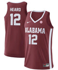 Delaney Heard Jersey Alabama Crimson Tide College Basketball Replica White #12