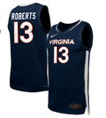 Desmond Roberts Jersey #13 Virginia Cavaliers NIL Basketball Navy