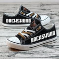 Dachshund Canvas Sneakers Shoes For Men Women Fans