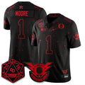 Dakorien Moore Jersey #1 Oregon Ducks Stranger Things Vapor Limited Stitched