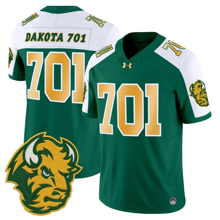 Dakota Jersey #701 North Dakota State Bison Vapor Limited Stitched