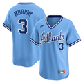 Dale Murphy Atlanta BravesThrowback Light Blue Jersey - All Stitched