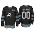 Dallas Stars Black 1917-2017 100th Anniversary Stitched NHL Custom Jersey