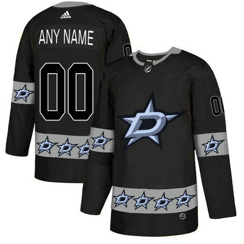 Dallas Stars Custom Team Logos Fashion Jersey Stitched