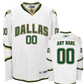 Dallas Stars  Customized White Jersey Stitched