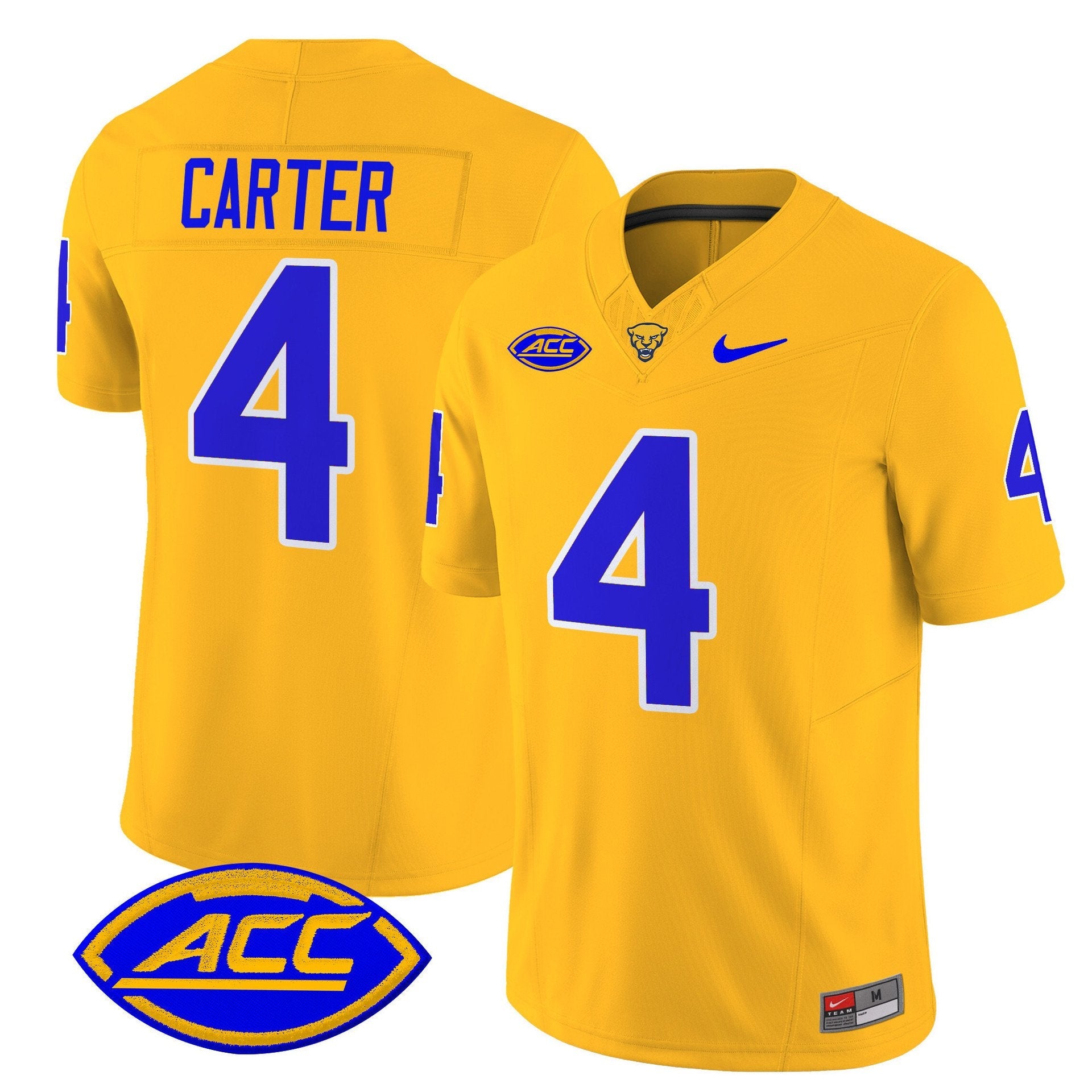 Daniel Carter Jersey #4 Pittsburgh Panthers 2025 Limited Stitched