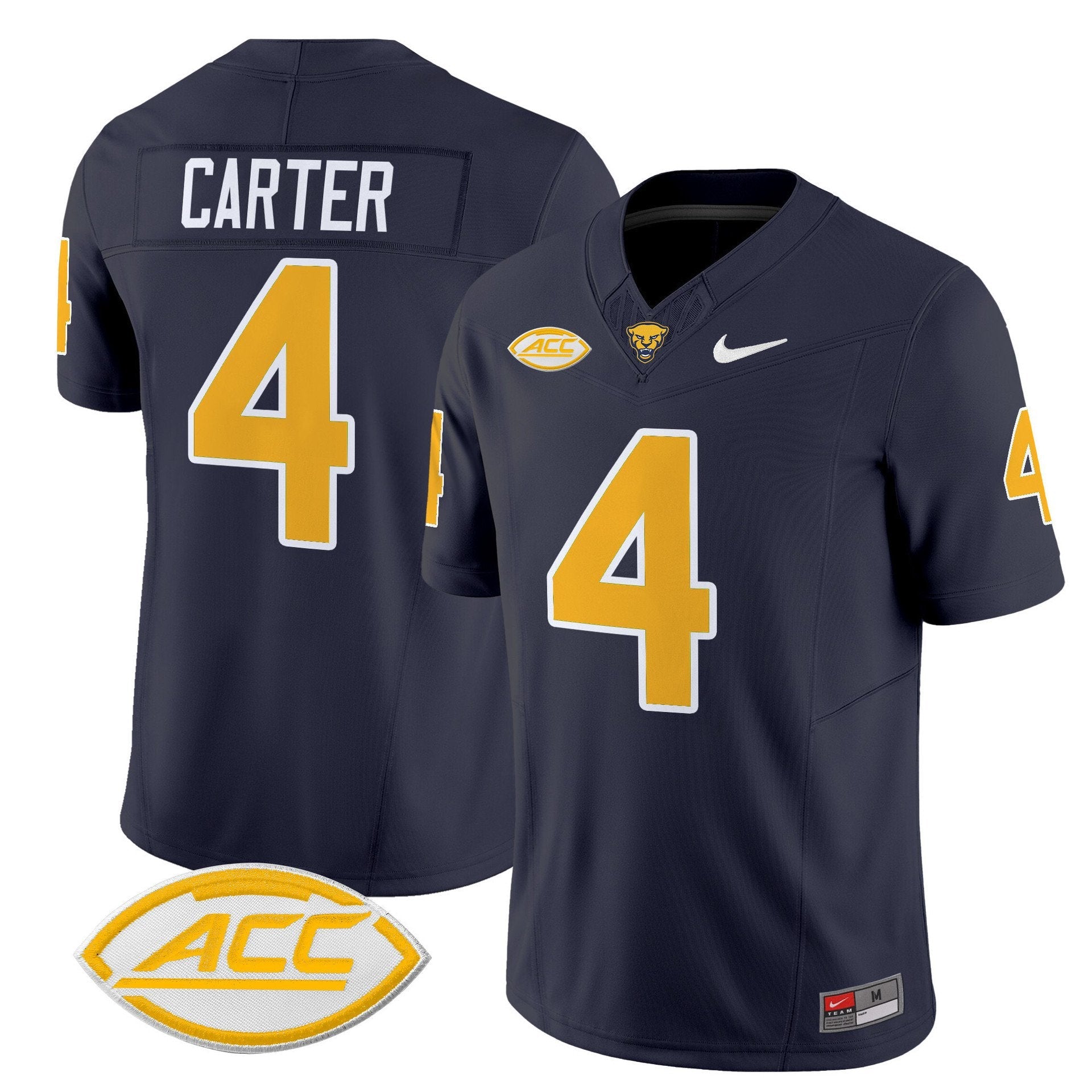 Daniel Carter Jersey #4 Pittsburgh Panthers 2025 Limited Stitched