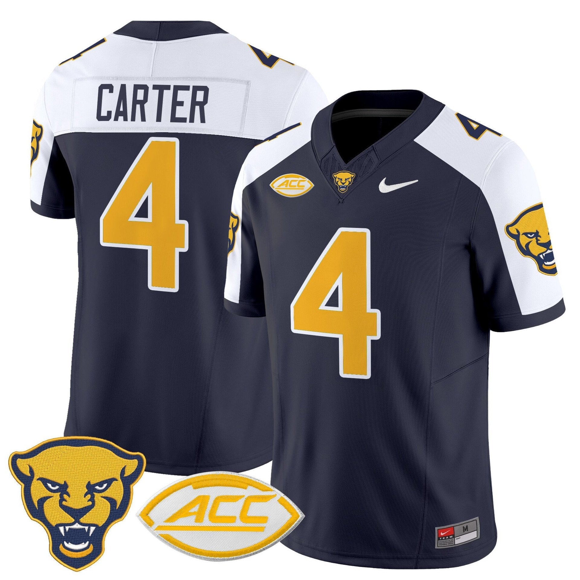 Daniel Carter Jersey #4 Pittsburgh Panthers 2025 Limited Stitched