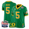 Dante Moore Jersey #5 Oregon Ducks 2026 Peach Bowl Oregon State Stitched Green