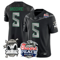 Dante Moore Jersey #5 Oregon Ducks Mummy Duck 2026 Peach Bowl Stitched Black