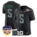 Dante Moore Jersey #5 Oregon Ducks 2026 Orange Bowl Patch Vapor Stitched