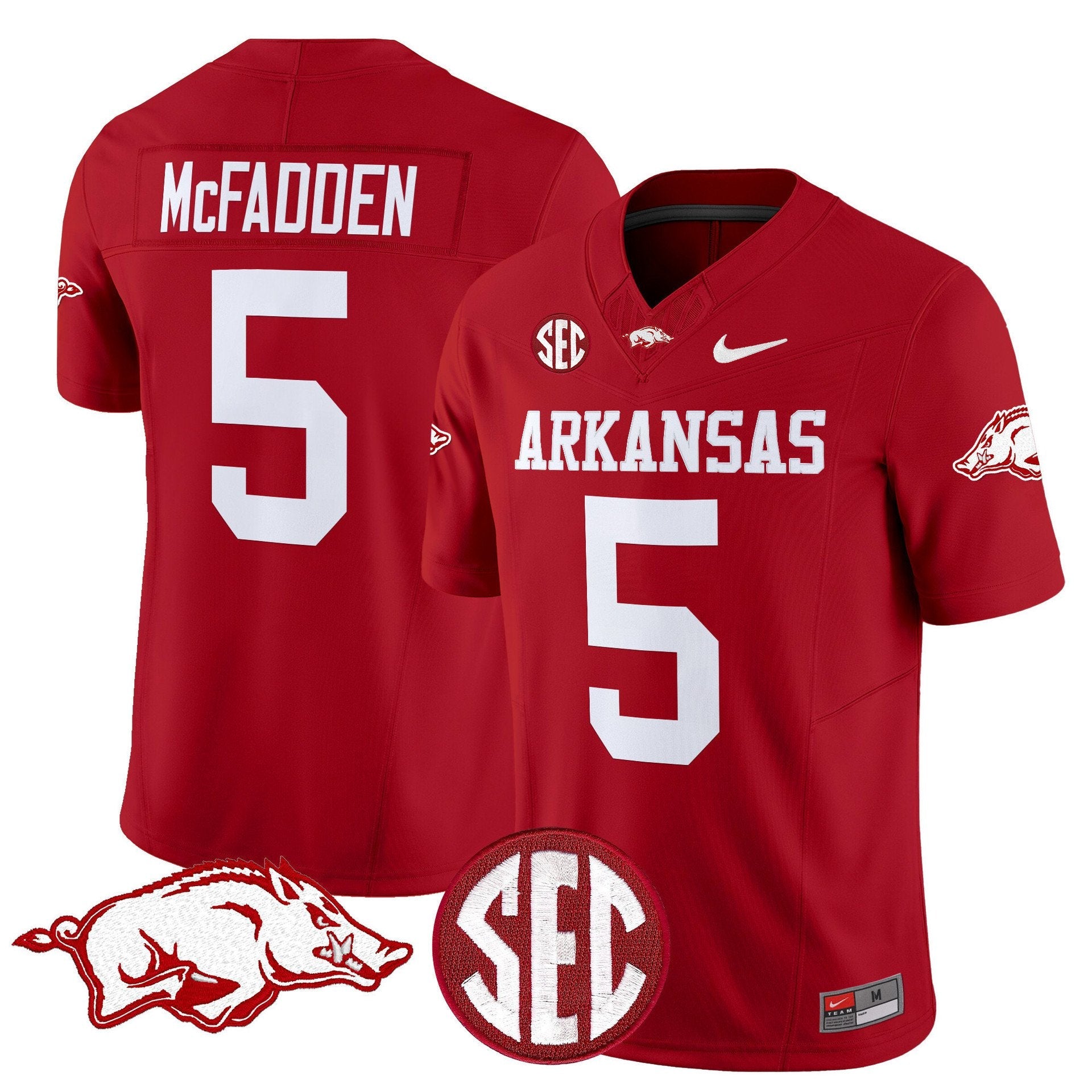 Darren McFadden Jersey #5 Arkansas Razorbacks Limited Stitched