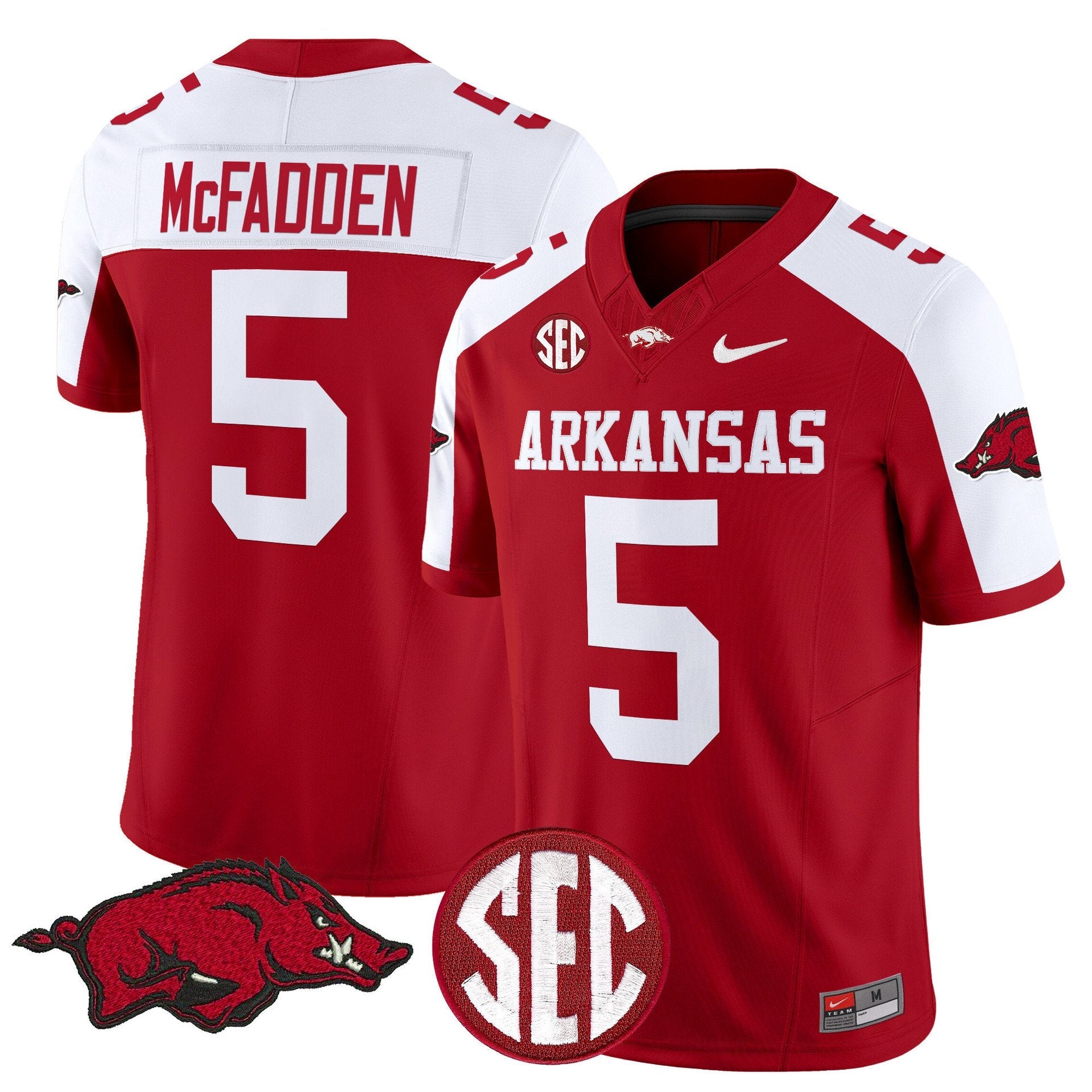 Darren McFadden Jersey #5 Arkansas Razorbacks Limited Stitched