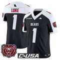 Dash Luke Jersey #1 Missouri State Bears 2025 Vapor Limited Stitched