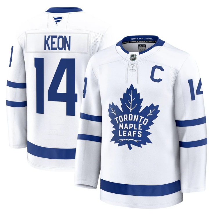 Dave Keon Jersey #14 Toronto Maple Leafs Timeless Stitched 2025