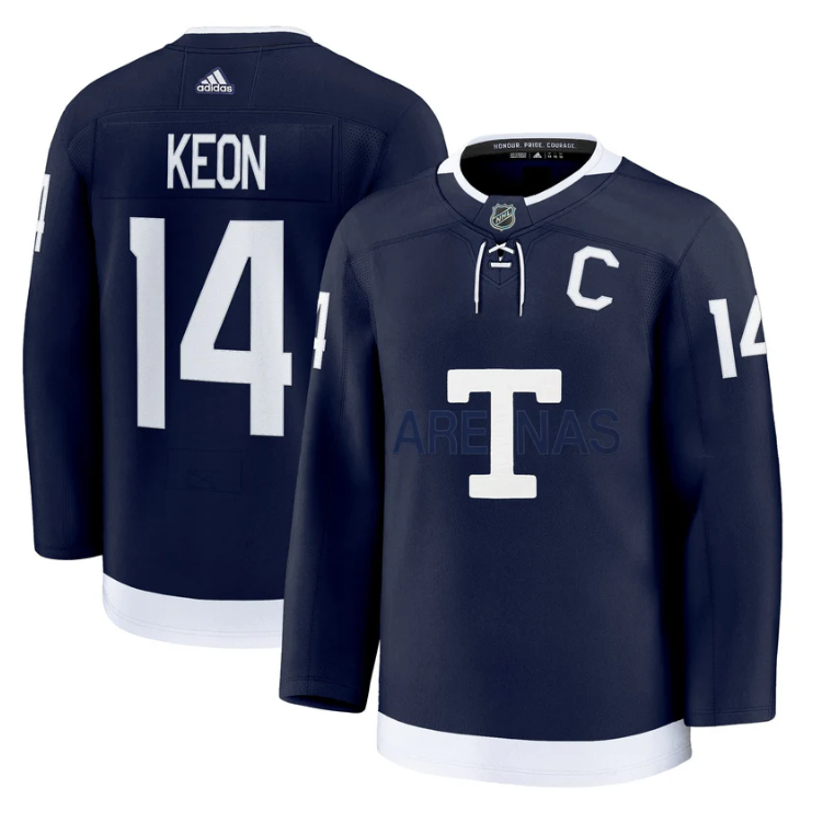 Dave Keon Jersey #14 Toronto Maple Leafs Timeless Stitched 2025