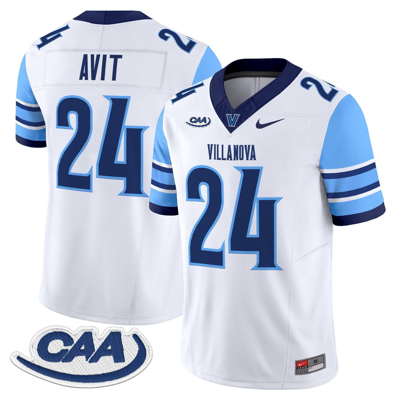 David Avit Jersey #24 Villanova Wildcats 2025 Vapor Limited Stitched
