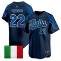 David Fletcher Jersey #22 Team Italy 2026 World Baseball Classic Stitched